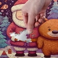 thumbnail image 4 of Happy Christmas Jigsaw Puzzles 1000 PiecesPuzzles for Adults Family Game Intellective Toys Wall Art Work for Educational Gift Home Decor, 4 of 7