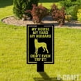 thumbnail image 4 of C-craft Beauceron Guard Dog on Duty Yard Sign for Enhanced Security, 4 of 4
