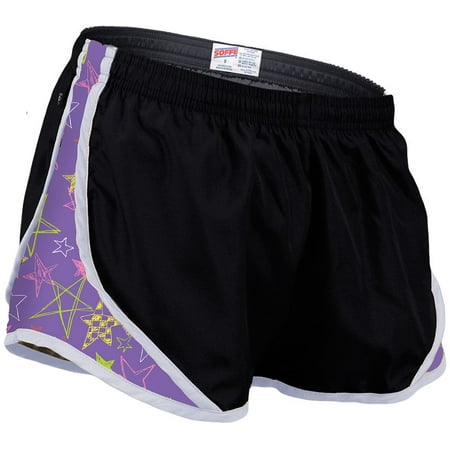 Soffe Girl's Printed Team Shorty Shorts