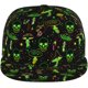 thumbnail image 5 of Gorra de béisbol con diseño de setas mágicas y calaveras para hombre y mujer, gorra de béisbol con visera plana y cierre trasero tipo hip hop, 5 of 5
