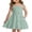 Green, variant on Arshiner Girls Spaghetti Strap Dress Toddler Summer Dresses Kids Beach Casual Sundresses with Pockets