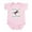 Petal Pink, variant on CafePress - Daddy's Lil' Co Pilot Infant Creeper - Baby Light Bodysuit, Size Newborn - 24 Months