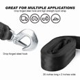 thumbnail image 6 of Heavy Duty Towing Cord with Metal Buckle 4/6Meters Trailer Boat Winch Strap, 6 of 9