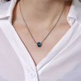 thumbnail image 2 of Xihbxyly Colgante de Moda, Collar Que Cambia de Color Según El Estado de Ánimo, Cadena de Acero Inoxidable con Cuentas Naturales, Regalo Único para Fiestas y Celebraciones, Perfecto para Cumpleaños y, 2 of 7