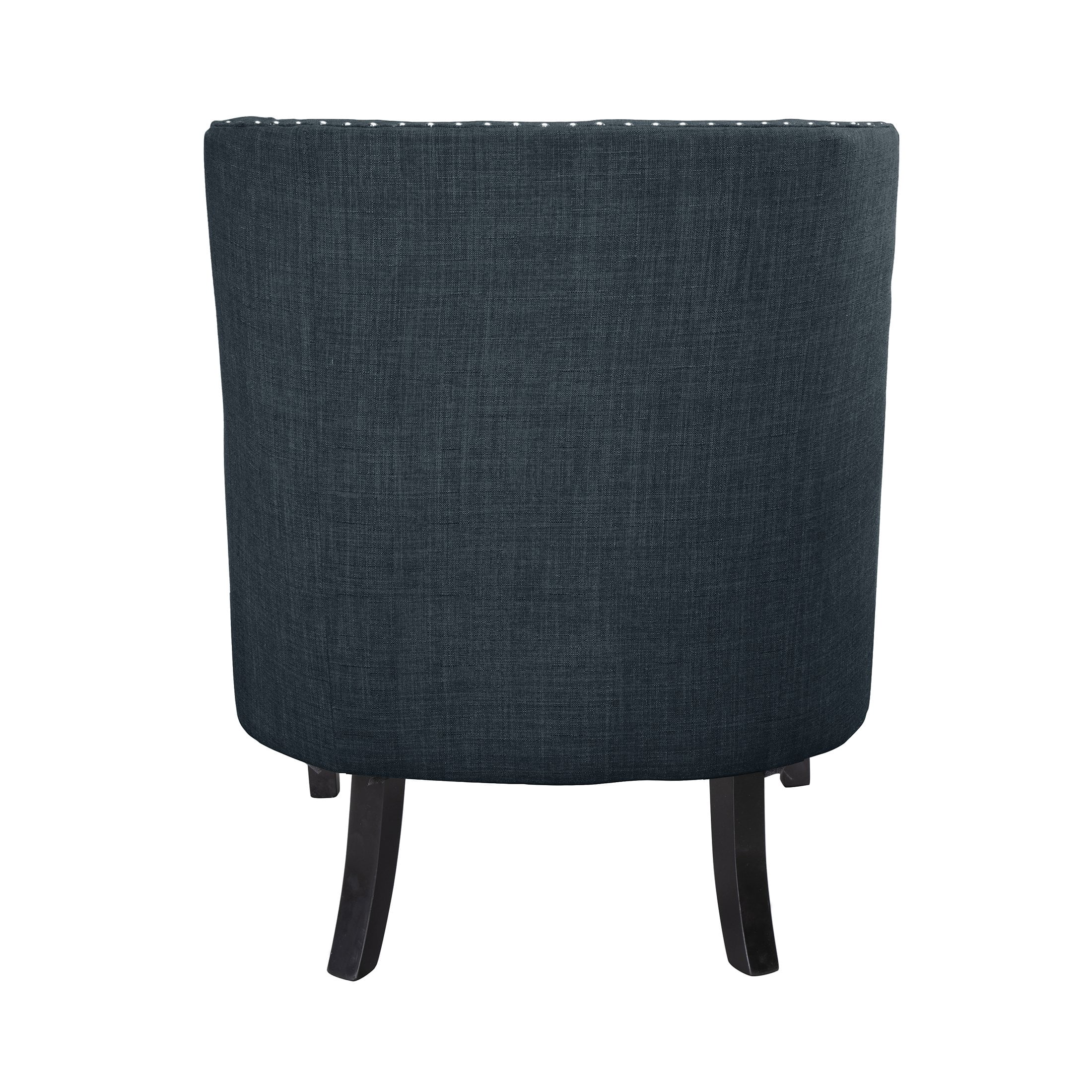 OakvillePark Vernonia Fabric Upholstered Accent Chair, Indigo