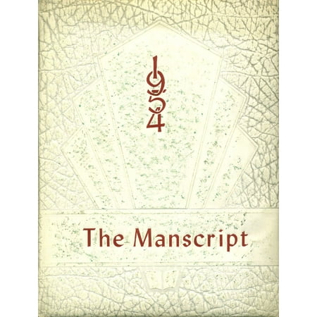 (Custom Reprint) Yearbook: 1954 Mansfield High School - Manscript Yearbook (Mansfield, PA)