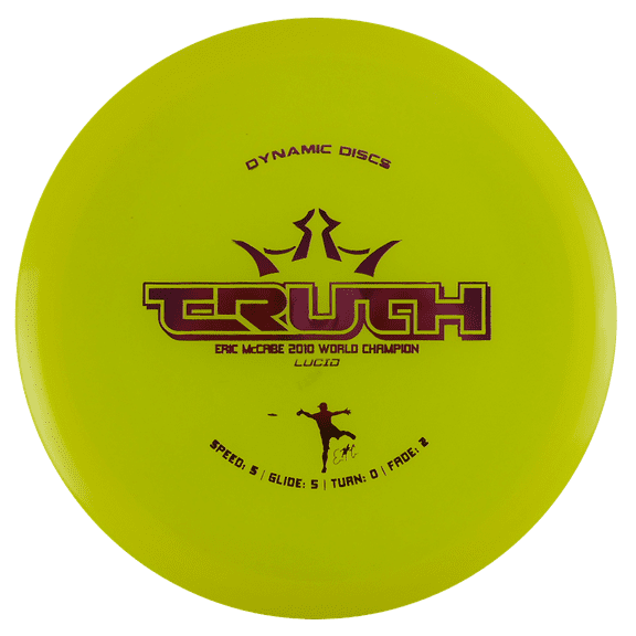 Dynamic Discs Lucid Truth 177-180g Midrange Golf Disc [Colors may vary] - 177-180g