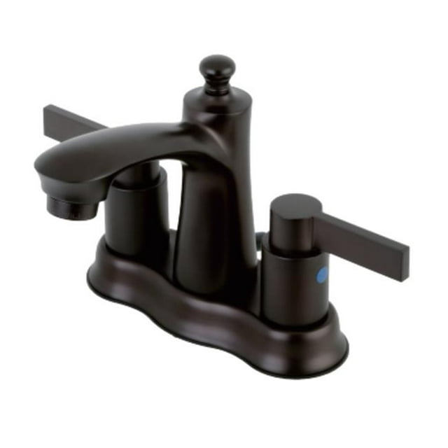 4 in. NuvoFusion Centerset Lavatory Faucet, Oil Rubbed Bronze