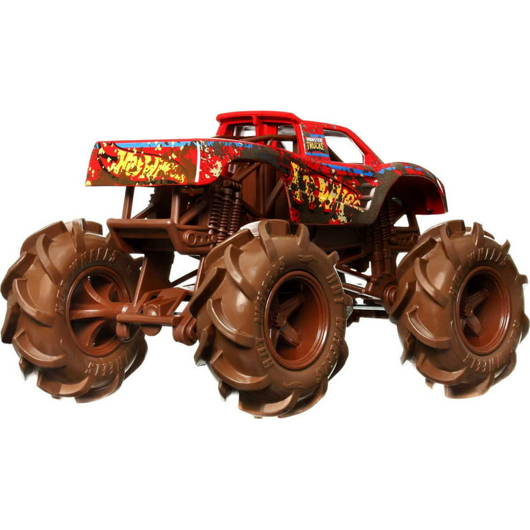 Hot Wheels Monster Trucks Camion De Los Muertos, 1:24 Scale die cast
