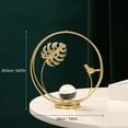 thumbnail image 4 of Iron Bird Leaf  Ball Holder Decor For, 4 of 8