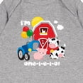 thumbnail image 3 of Inktastic One-i-e-i-o 1st Birthday Baby Romper Coveralls, 3 of 4