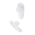 thumbnail image 2 of Soft elliptical silicon nose pad for glasses (transparent, 5 pairs)-2025, 2 of 5
