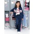 thumbnail image 6 of Wonder Nation Hello Kitty Girls Graphic Track Pants, Sizes 4-18, 6 of 10