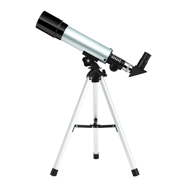 Télescope Astronomique Télescope Compact Portable de 90X avec Trépied Réglable pour Enfants Débutants