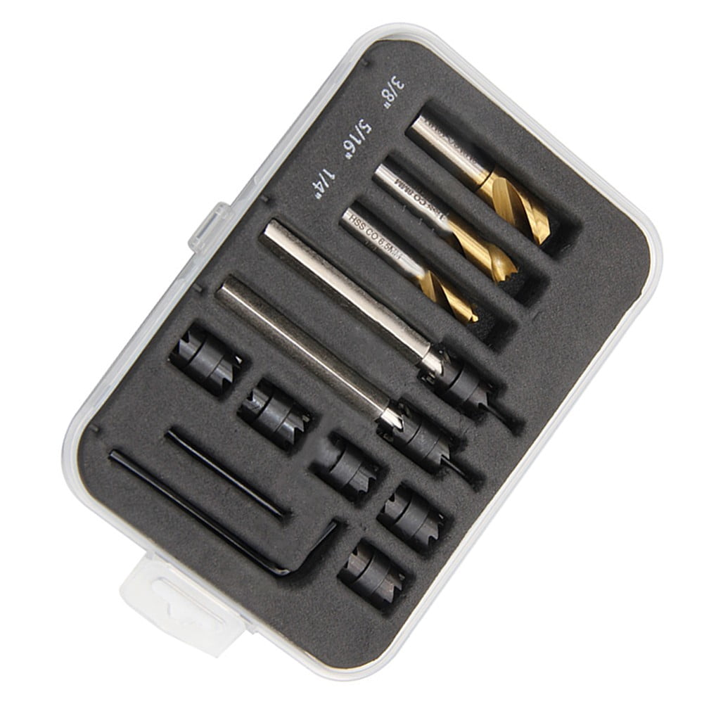13pcs 6.5mm 8mm 10mm HSS Spot-Weld Cutter Welding Drill Bit Countersink Bit