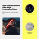 thumbnail image 4 of Abbraccia Cinta reflectante para casco, visible de noche, 4 of 6