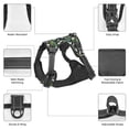 thumbnail image 6 of Fotbe Fun Panda Playing With Bamboo Leaves Pattern Dog Harness, No-Pull Pet Harness with 2 Leash Clips, Adjustable Soft Padded Dog Vest with Easy Control Handle for Large Dogs-Medium, 6 of 6