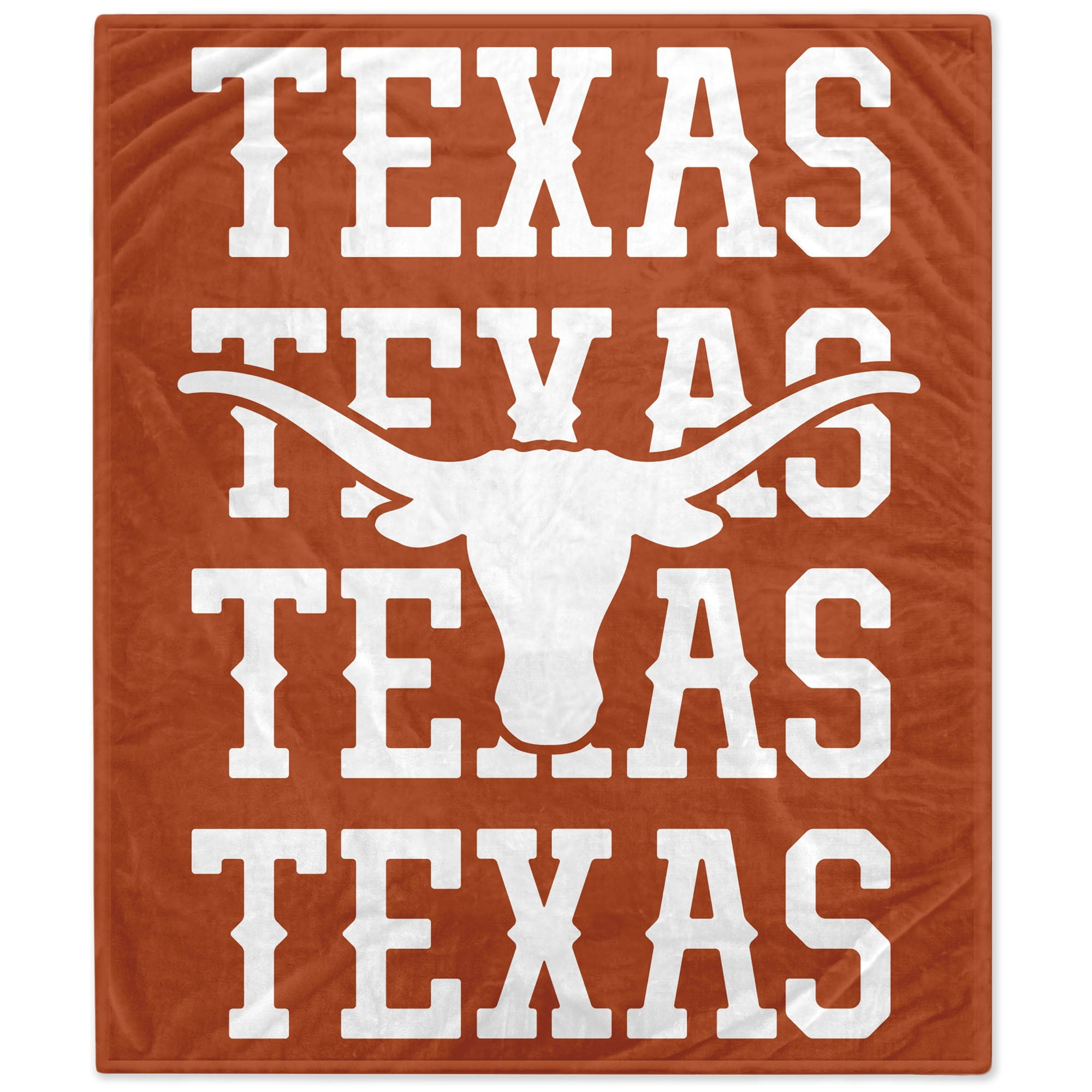 UT University of Texas Longhorns Throw Blanket Locker Room Scenic Fleece 