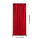thumbnail image 3 of Cortinas de bolsillo con varillas de lentejuelas 61x243cm Rojo Dorado – Cortinas de lycra de nylon brillante para bodas, fondo de fiesta, decoración de eventos, fácil de colgar, duraderas y brillo, 3 of 6