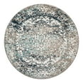 thumbnail image 2 of Unique Loom Richmond Collection Area Rug - Medallion (3' 3" Round Gray/Ivory), 2 of 6