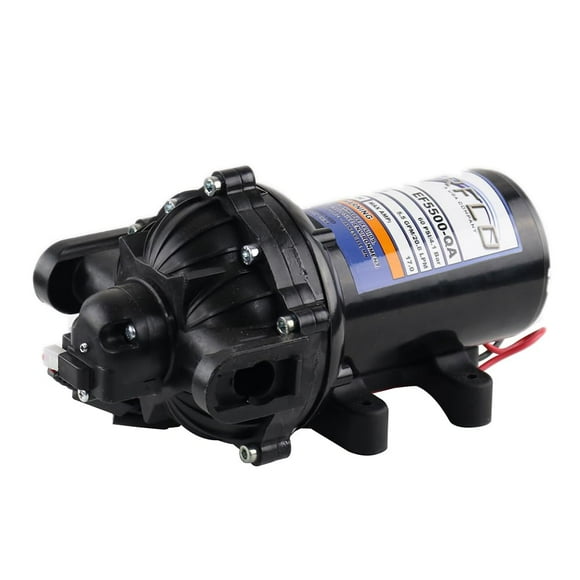 Bomba de diafragma Everflo 12 V a pedido, 5,5 GPM, 60 PSI
