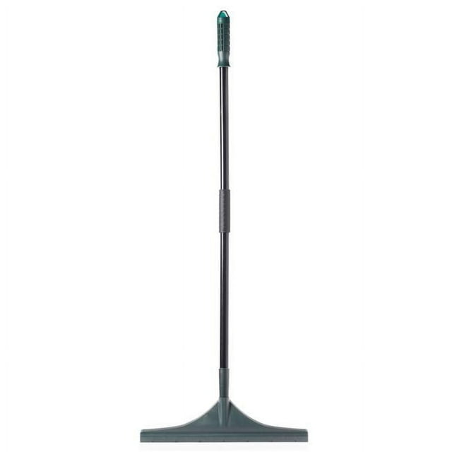 Gardenised QI003972 63 x 18 x 2 in. Artificial Turf Garden Carpet Rake with Extendable Lightweight Telescopic Handle, Green