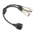 thumbnail image 2 of RJ45 To XLR Cable, Durable Reduce Distortion Environmentally Friendly XLR 3 Pin Cable Maximize Signal Transmission  For Audio Signal Transmission, 2 of 8