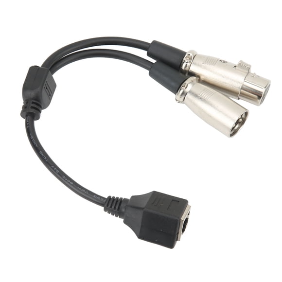 Cable Adaptador De Transmisión De Señal De Audio Rj45 De 25cm, Cable Adaptador De Conector Macho Hembra RJ45 A XLR