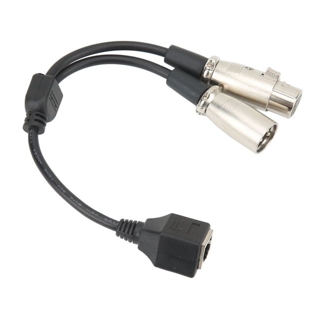 Cable XLR 3 pin, Maximizar La Transmisión de la Señal. Reduzca la distorsión duradera rj45 a xlr cabina adaptador para la transmisión de la señal de audio