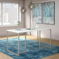 thumbnail image 4 of Office by kathy ireland® Method 60W Table Desk, Cocoa, 4 of 8