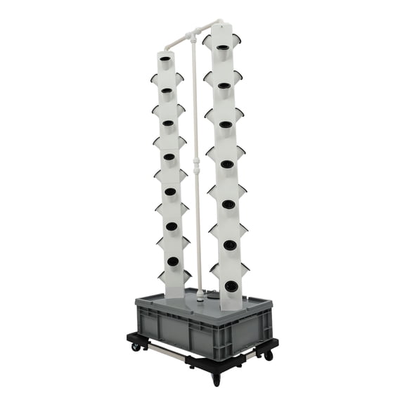 Growing Tower, 56-Plant Hydroponic Outdoor Indoor Vertical Garden Smart Garden Kit, Hydroponics Growing Tower (24.41*16.54*64.57in)