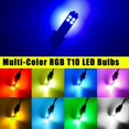 thumbnail image 3 of Ampoules Led RGB T10 W5W Multicolores Éclairage Intérieur Extérieur Stroboscopique, 3 of 5