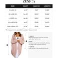 thumbnail image 4 of SURJDE Women's Long Batwing Sleeve Open Front Chunky Knit Cardigan Sweater, 4 of 7