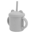 thumbnail image 4 of Copa de Bebés Sippy, A PrueBa de Derrames Resistente a la Caída de la Copa de Silicona Dura Duradera Manijas Sin Deslizamiento para el atrenamiento de Aprendizaje con tapa de, 4 of 7