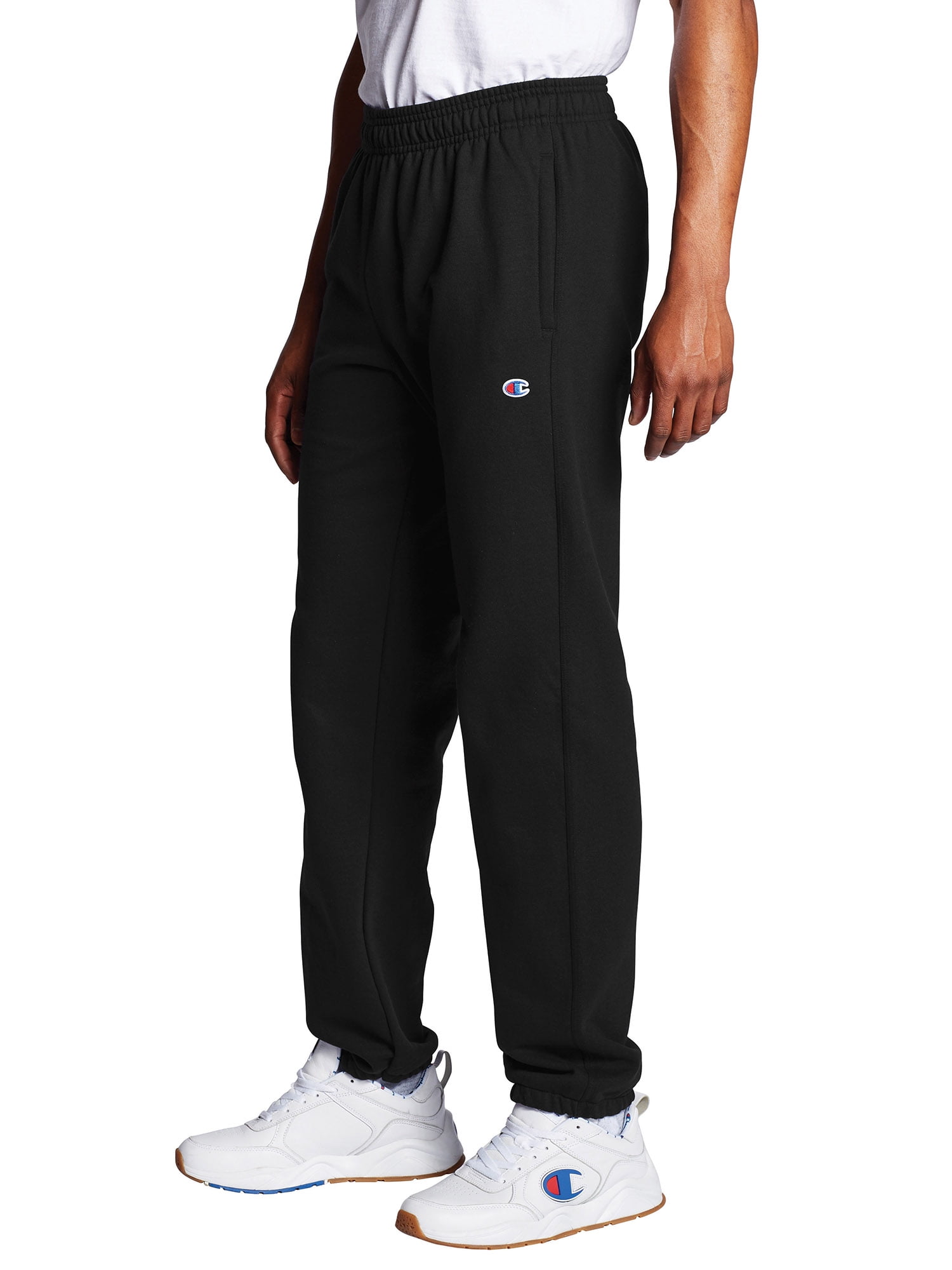 Champion sweatpants with zipper bottom sale