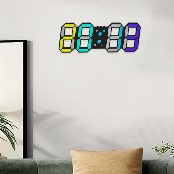 Reloj de pared led 3d hotsell