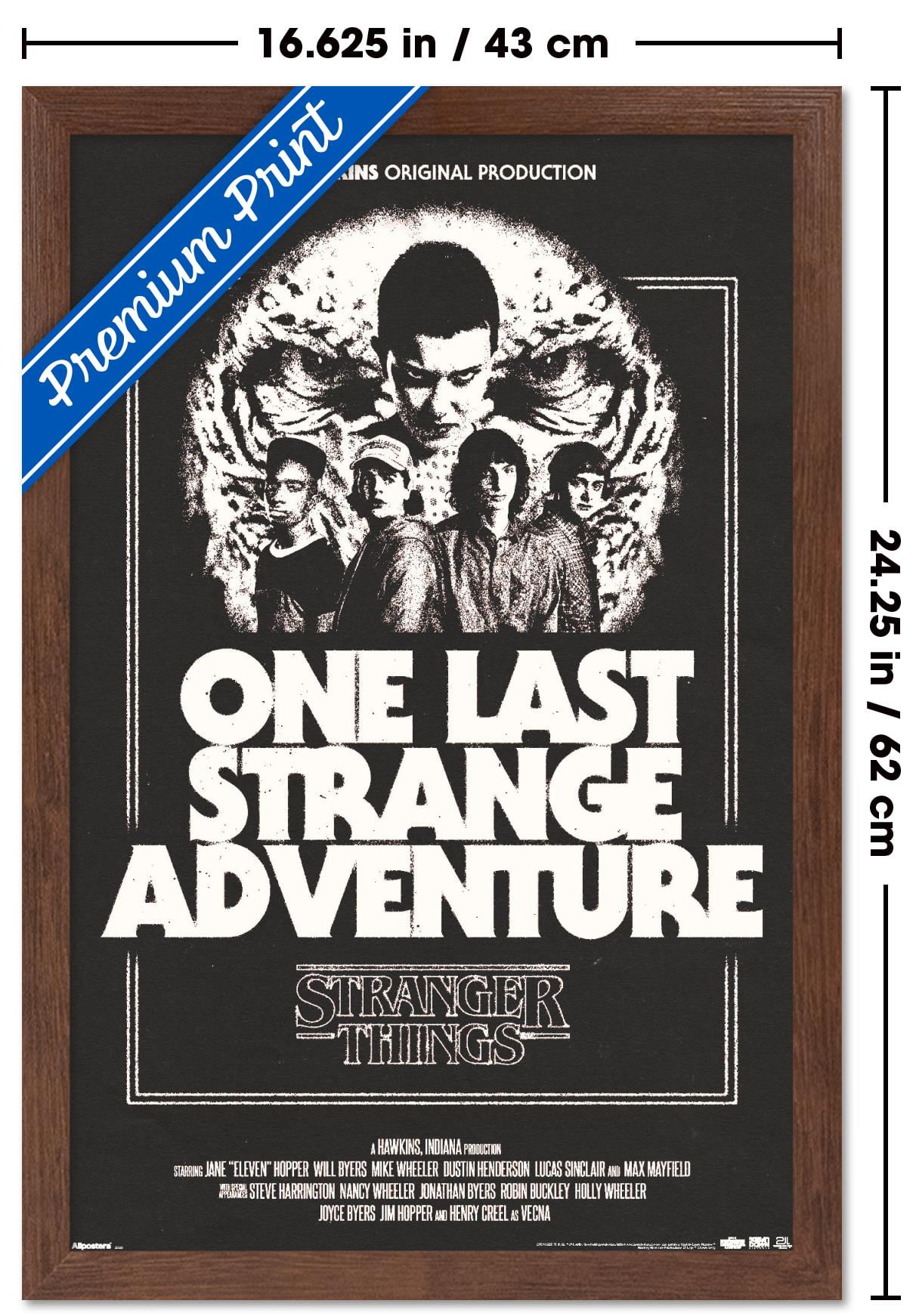 Netflixオリジナルシリーズ『STRANGER THINGS』ポスター。 Stranger Things Series Wall Art Poster Print Netflix Original