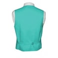 thumbnail image 3 of Best Tuxedo Men's Formal, Prom, Wedding, Homecoming, Cruise Tuxedo Vest, Bow-Tie & Hankie Set in Mint - 6XL, 3 of 3