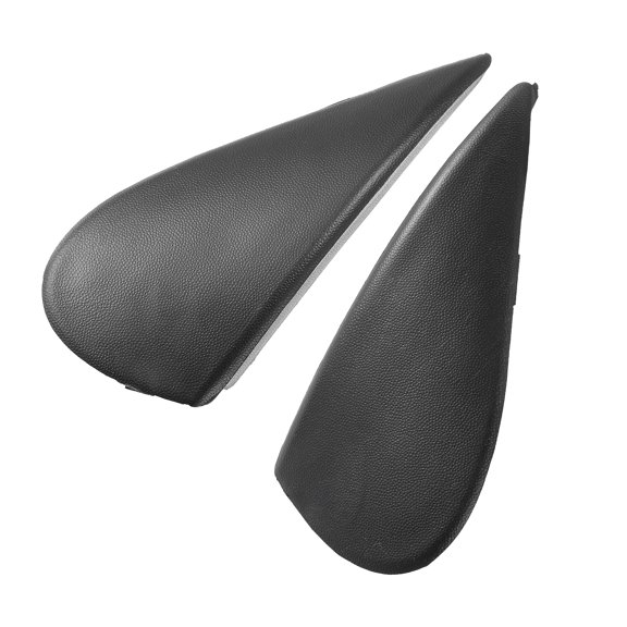 Unique Bargains 1 Pair Front Left Right Mirror Corner Triangle Fender Cover for Nissan Versa 1.6L at Sedan S 96318-3BA0A