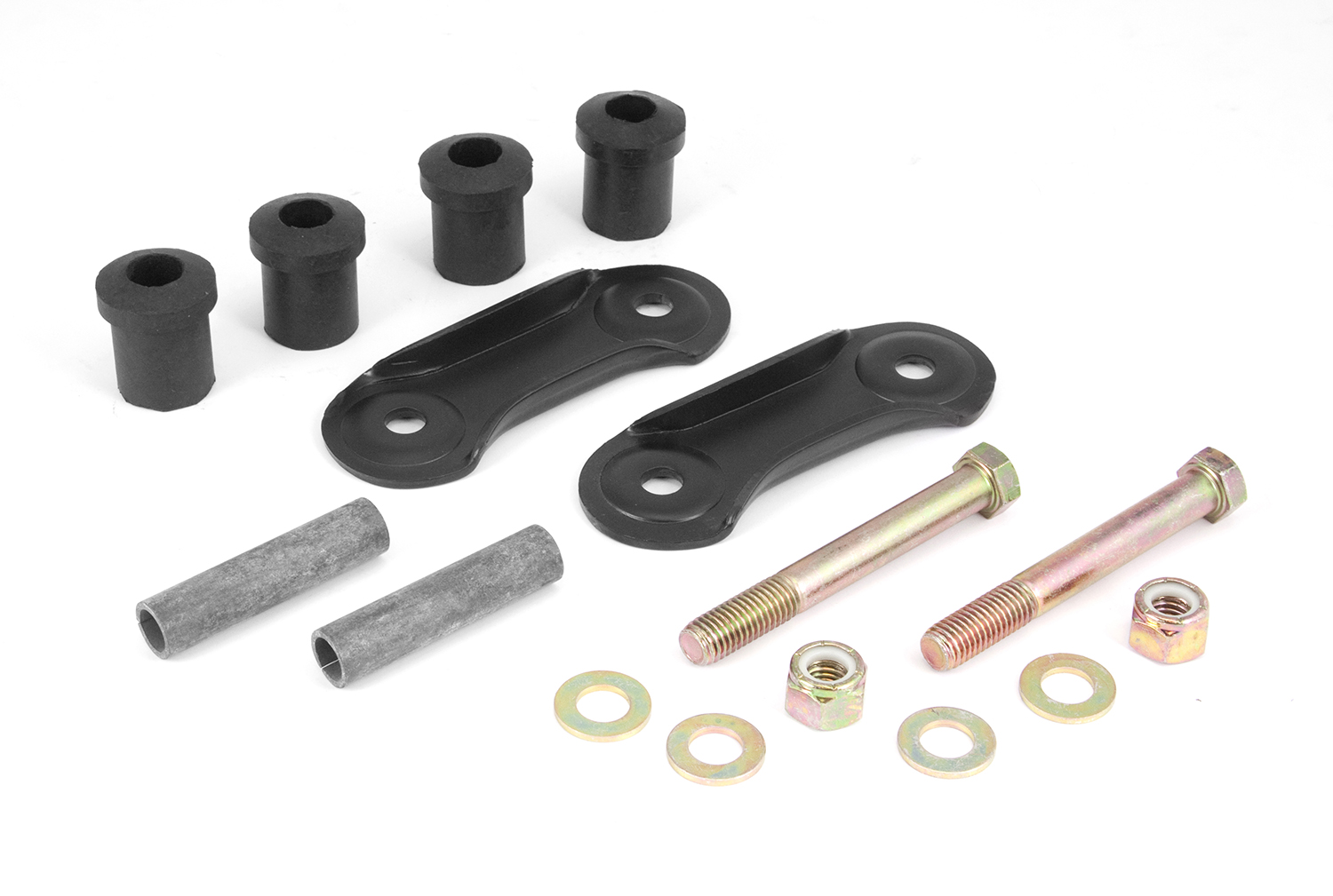 Omix-ADA Leaf Spring Shackle Kit - 18271.22 Fits select: 1989-1995 JEEP WRANGLER / YJ, 1987-1988 JEEP WRANGLER