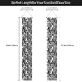 thumbnail image 2 of A Pair Of Decorative Banners 70.9×11.8in Can Be Reused And Easily Installed For Indoor Or Outdoor Or Anywhere Black Geometric Lines_4, 2 of 7