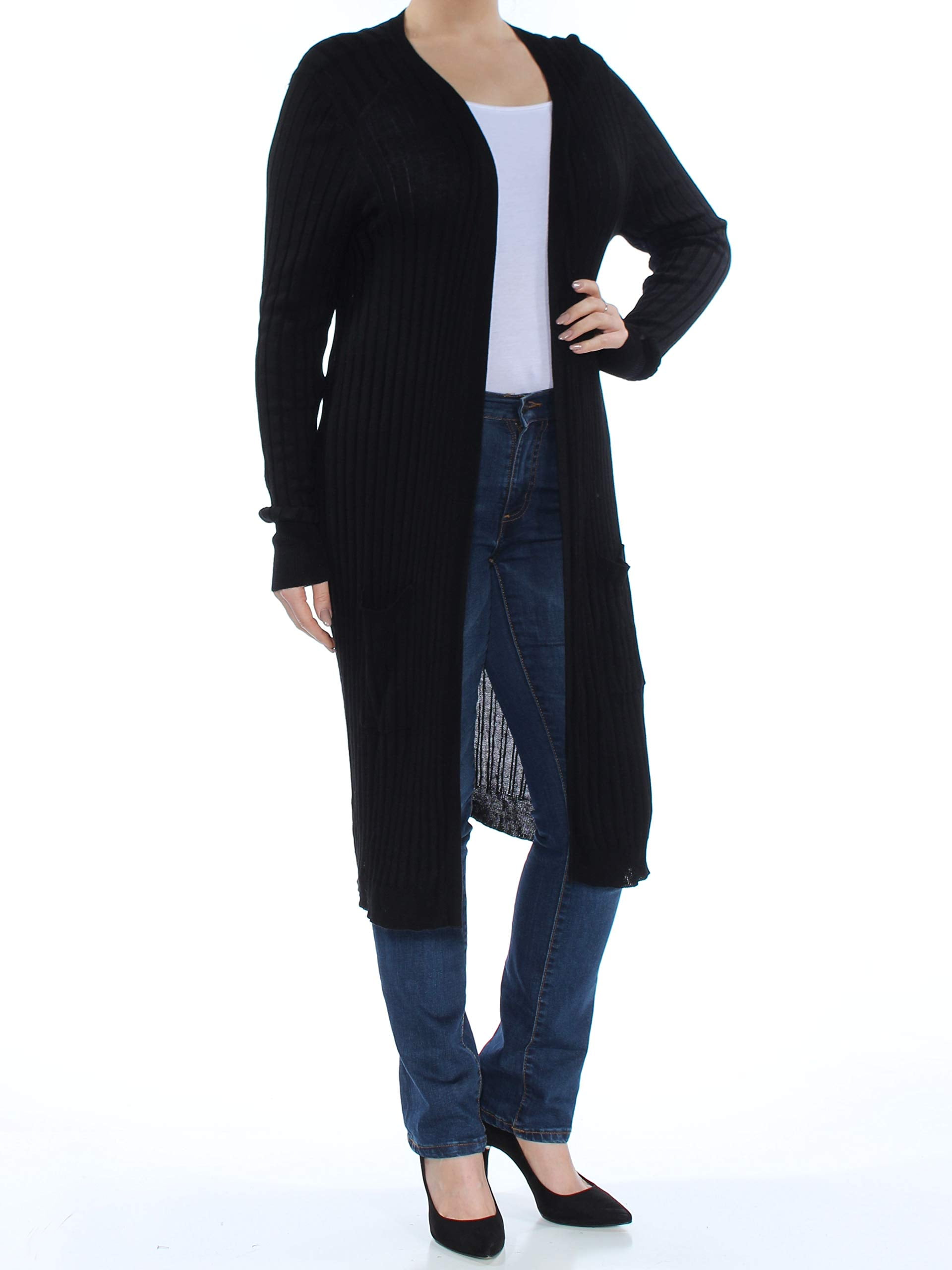 Joseph A. Jet Womens Small Duster Cardigan Sweater