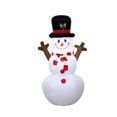 thumbnail image 2 of Boovnll Christmas Tree Decorations, 160Cm Santa Claus Inflatable Courtyard Decoration Event Venue Layout Props, Christmas Decorations, Christmas Decor, Christmas Decorations Indoor, 2 of 2