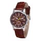 thumbnail image 2 of Reloj de cuarzo para hombre, relojes para hombre, reloj de cuarzo con cristal de rayos azules que simula la epidermis de la muñeca, reloj con correa de cuero, reloj general, 2 of 3