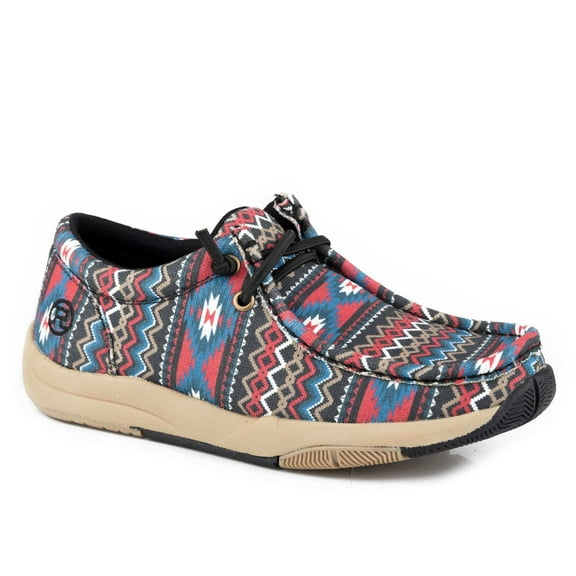 Roper Womens Multi Aztec Printed Canvas