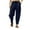 Dark Blue, variant on Mlzmgr Men's Linen Pants Plus Size M-5XL Casual Beach Pants Drawstring Elastic Waist Straight Leg Pants for Men