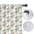 thumbnail image 4 of Blackout Kids Curtains,White Cartoon Dinosaurs Childrens Insulated Curtains Set Of 2,Bedroom Essentials,Toddler Room Decor 42"x63", 4 of 5