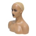 thumbnail image 4 of Soporte de exhibición de maniquí,Cabeza de maniquí femenina con maniquí de hombro,Modelo de exhibición de peluca de maniquí con cabeza de peluca con maquillaje,Titular de la peluca de los, 4 of 8