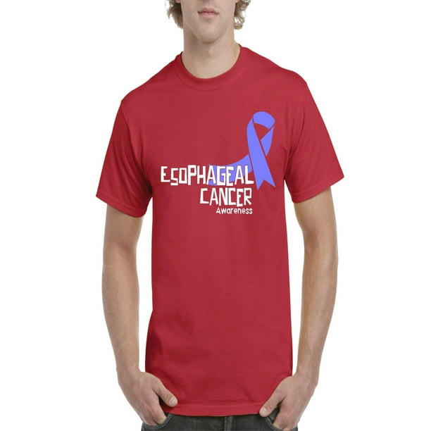 IWPF - Mens Esophageal Cancer Awareness Short Sleeve T-Shirt - Walmart