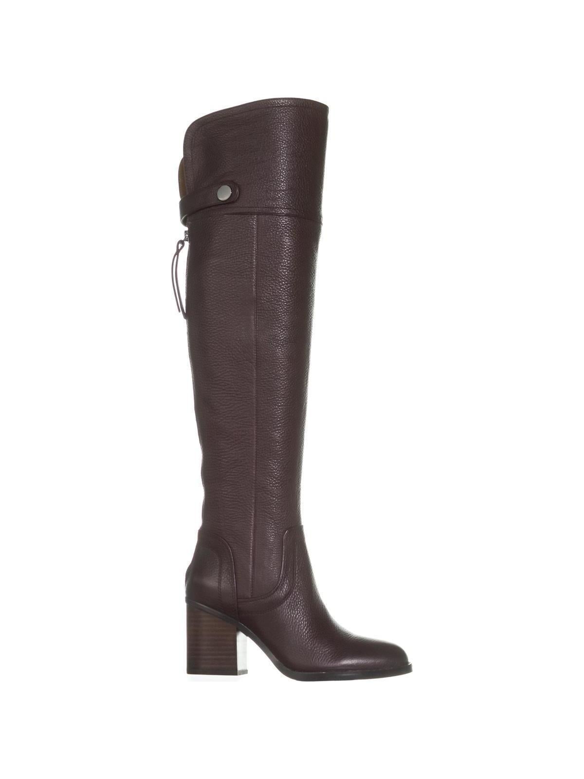 Womens Ollie Over the Knee Boots Burgundy Walmart